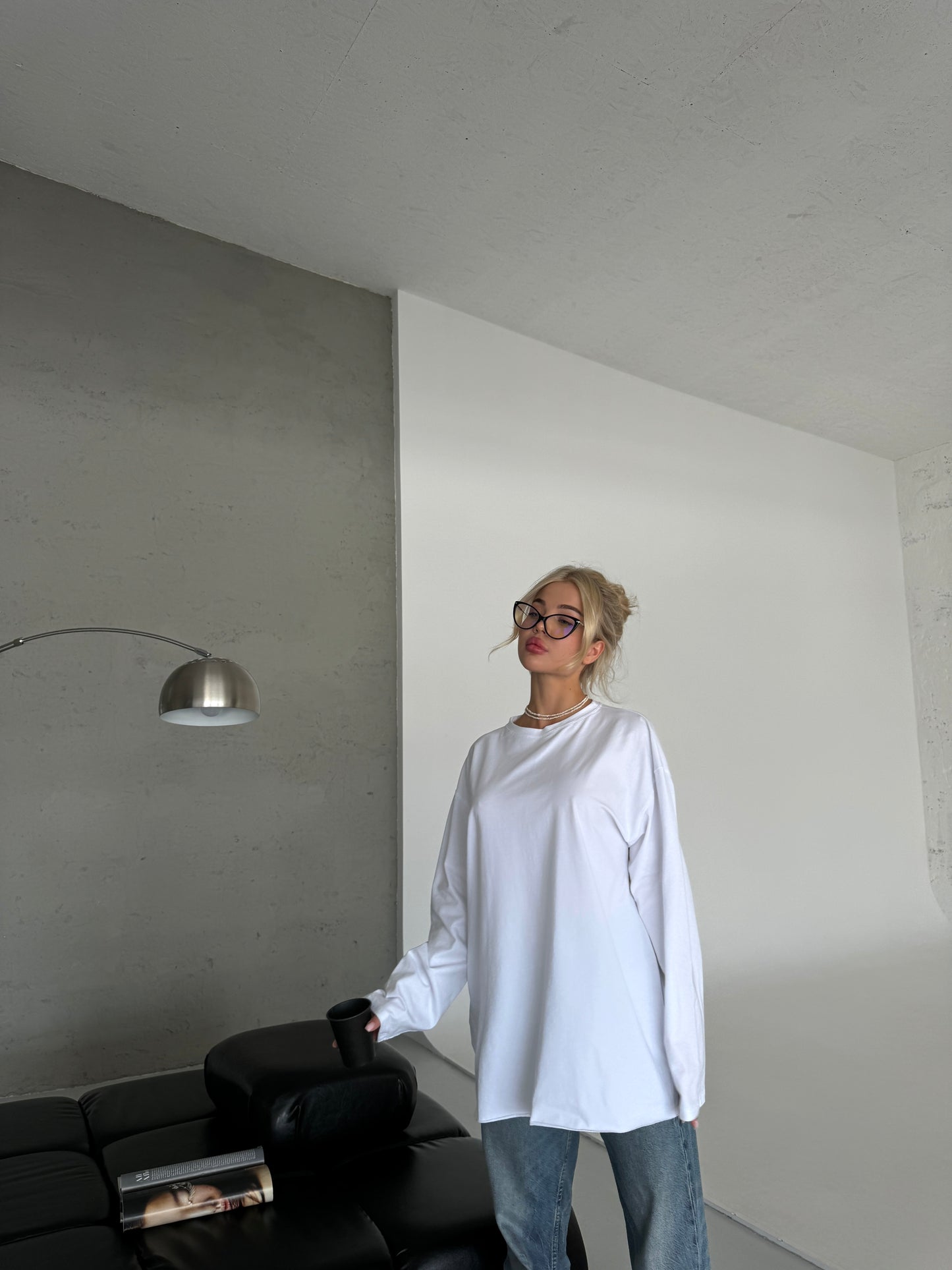 Лонгслів оверсайз базовий