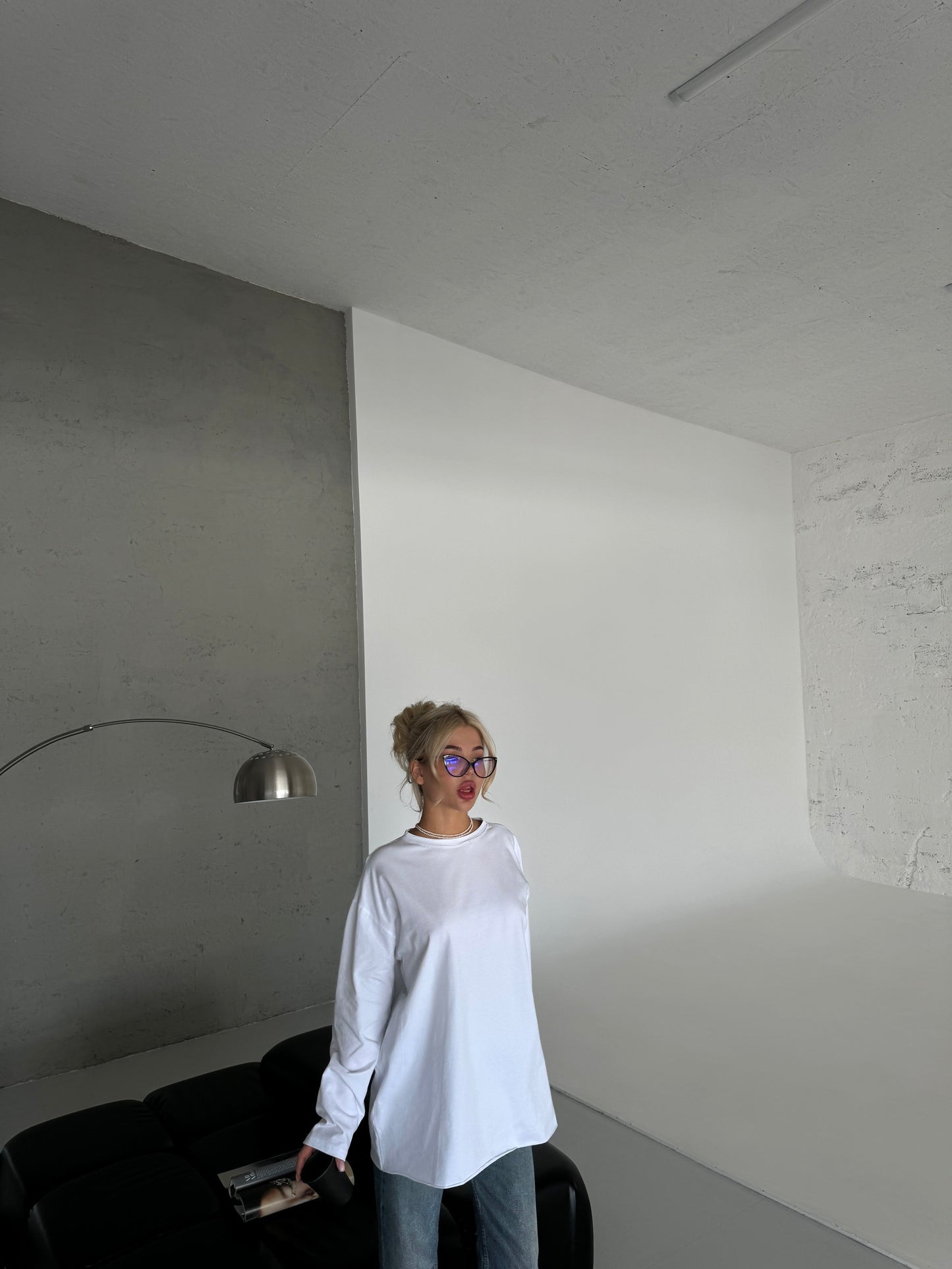 Лонгслів оверсайз базовий