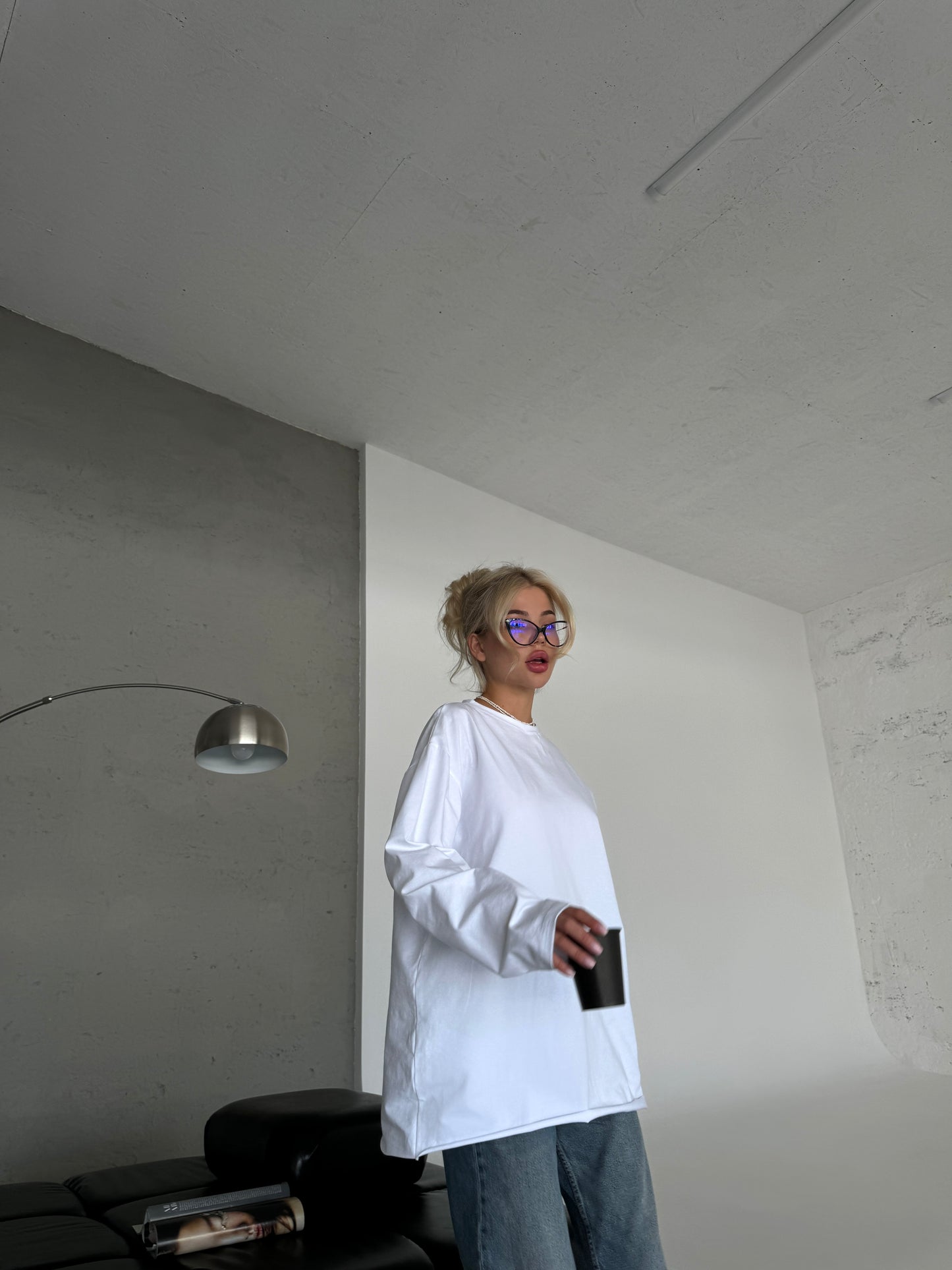 Лонгслів оверсайз базовий