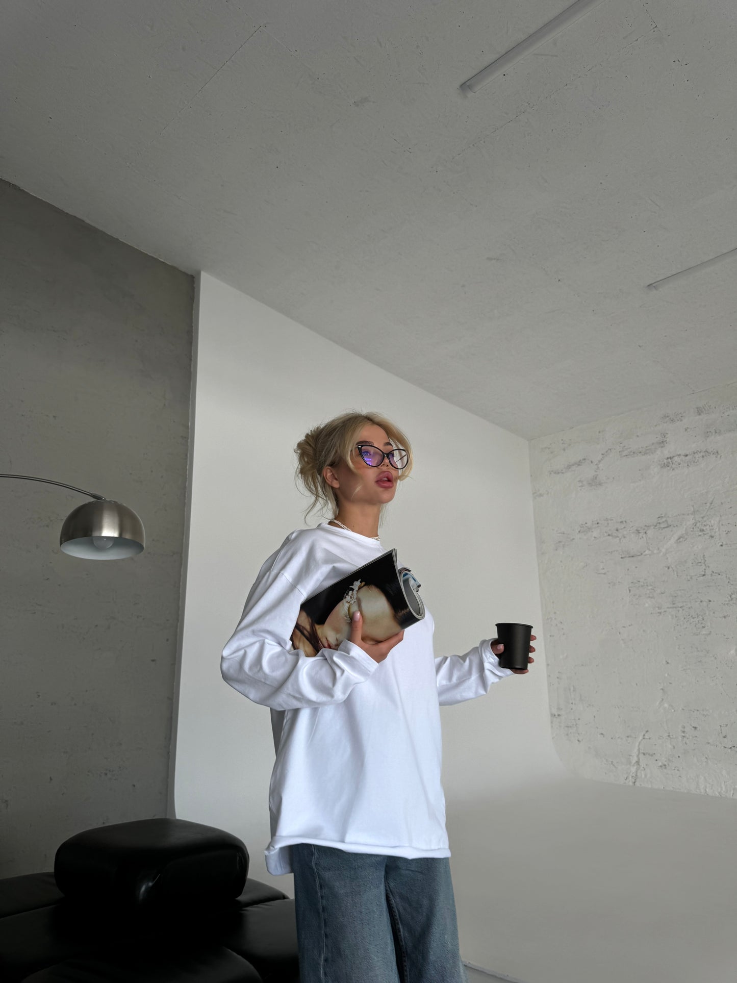 Лонгслів оверсайз базовий