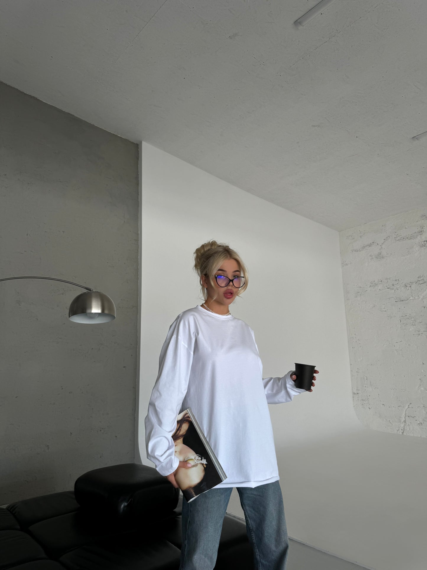 Лонгслів оверсайз базовий