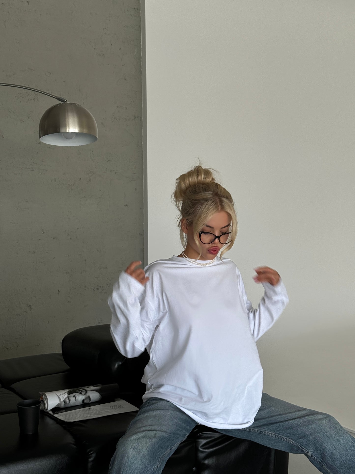 Лонгслів оверсайз базовий