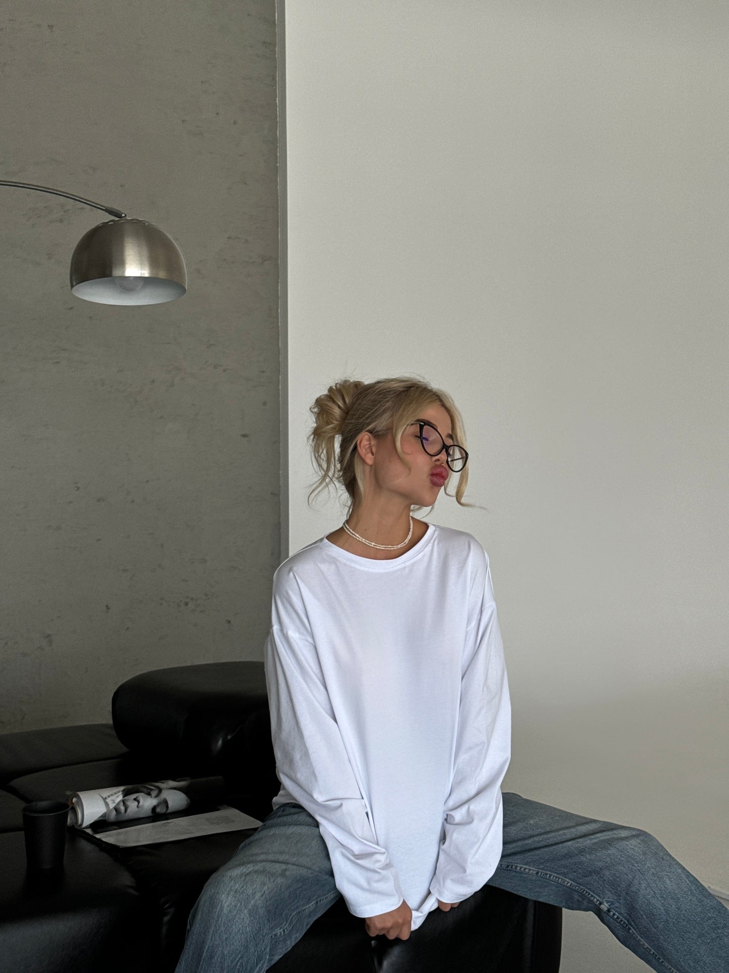 Лонгслів оверсайз базовий