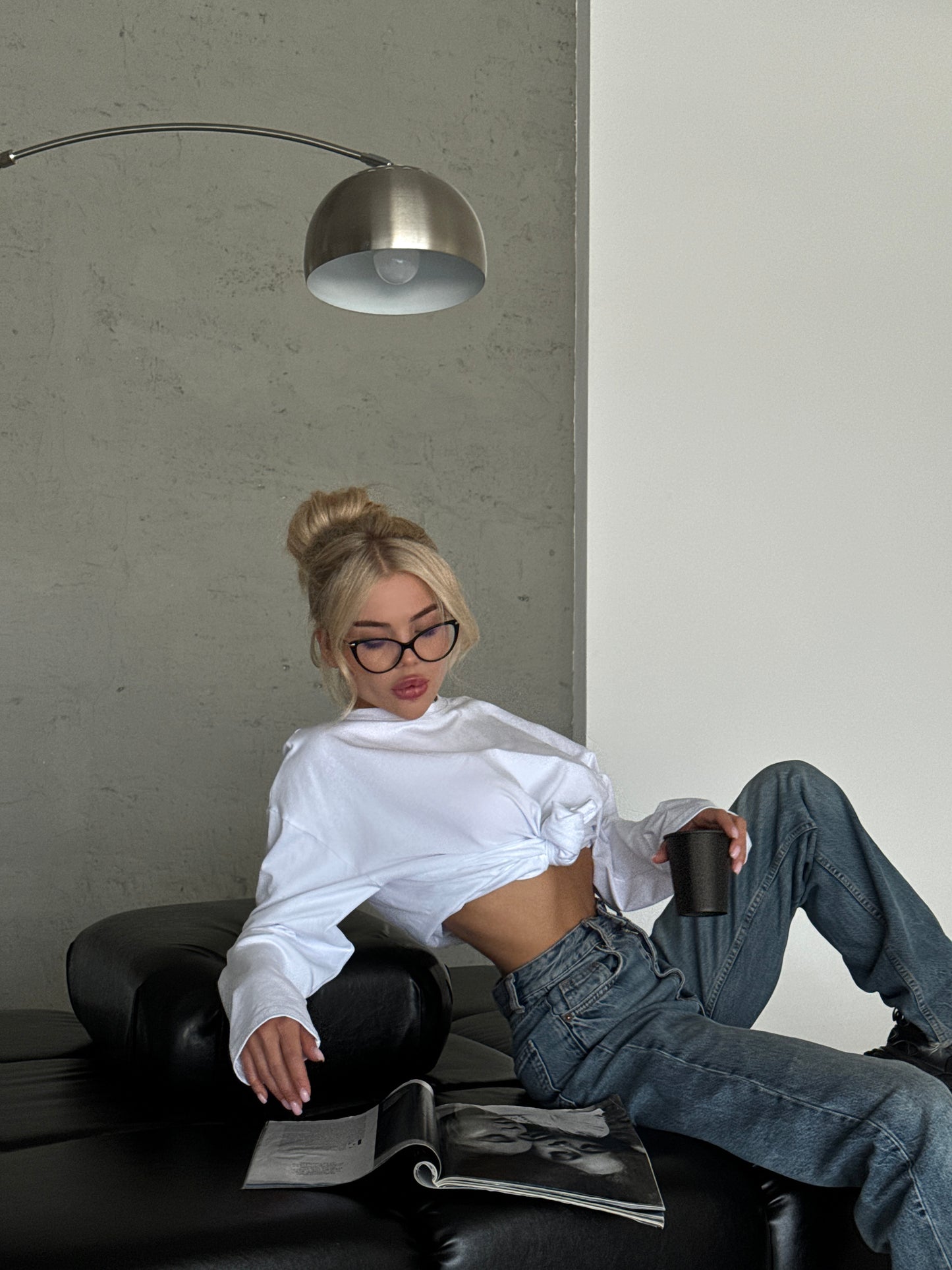 Лонгслів оверсайз базовий