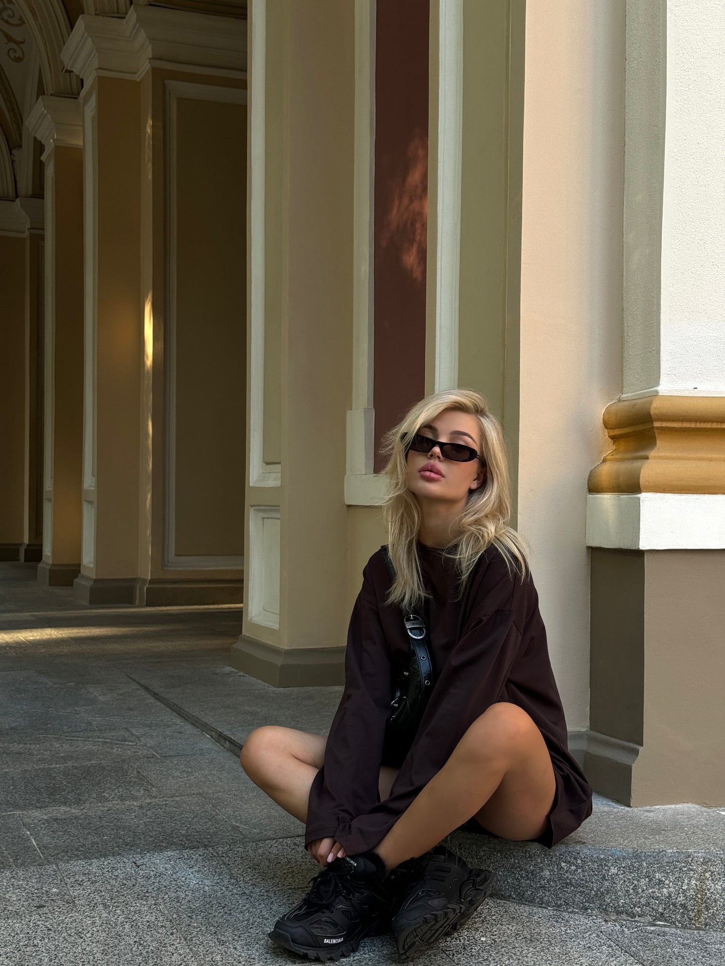 Лонгслів оверсайз базовий