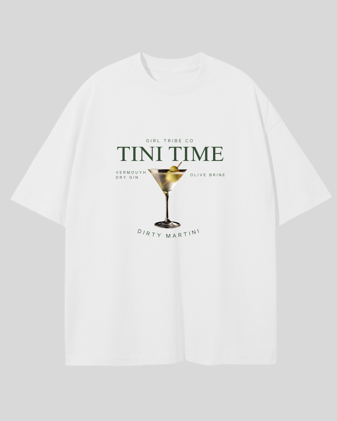 Футболка оверсайз "Tini time"
