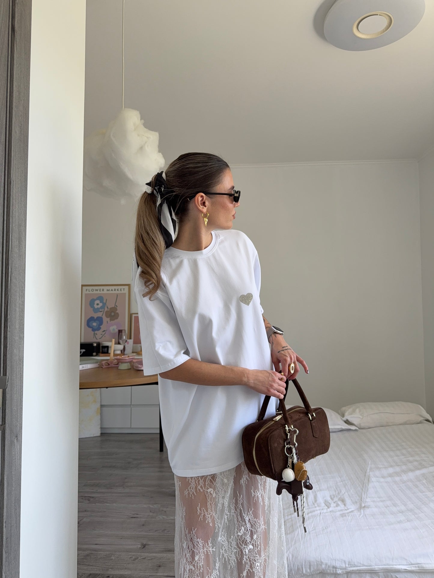 Футболка з одним серденьком