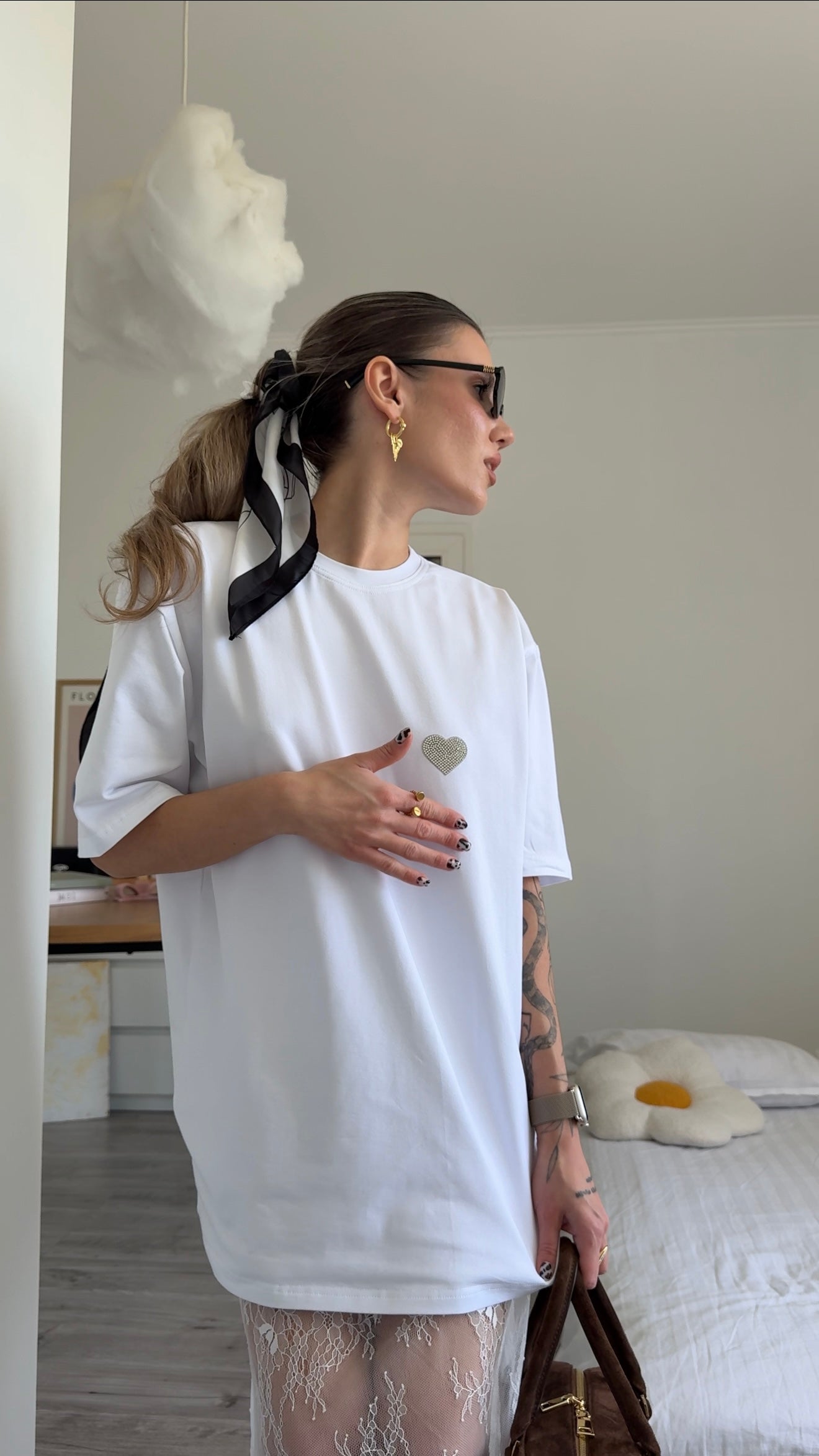 Футболка з одним серденьком