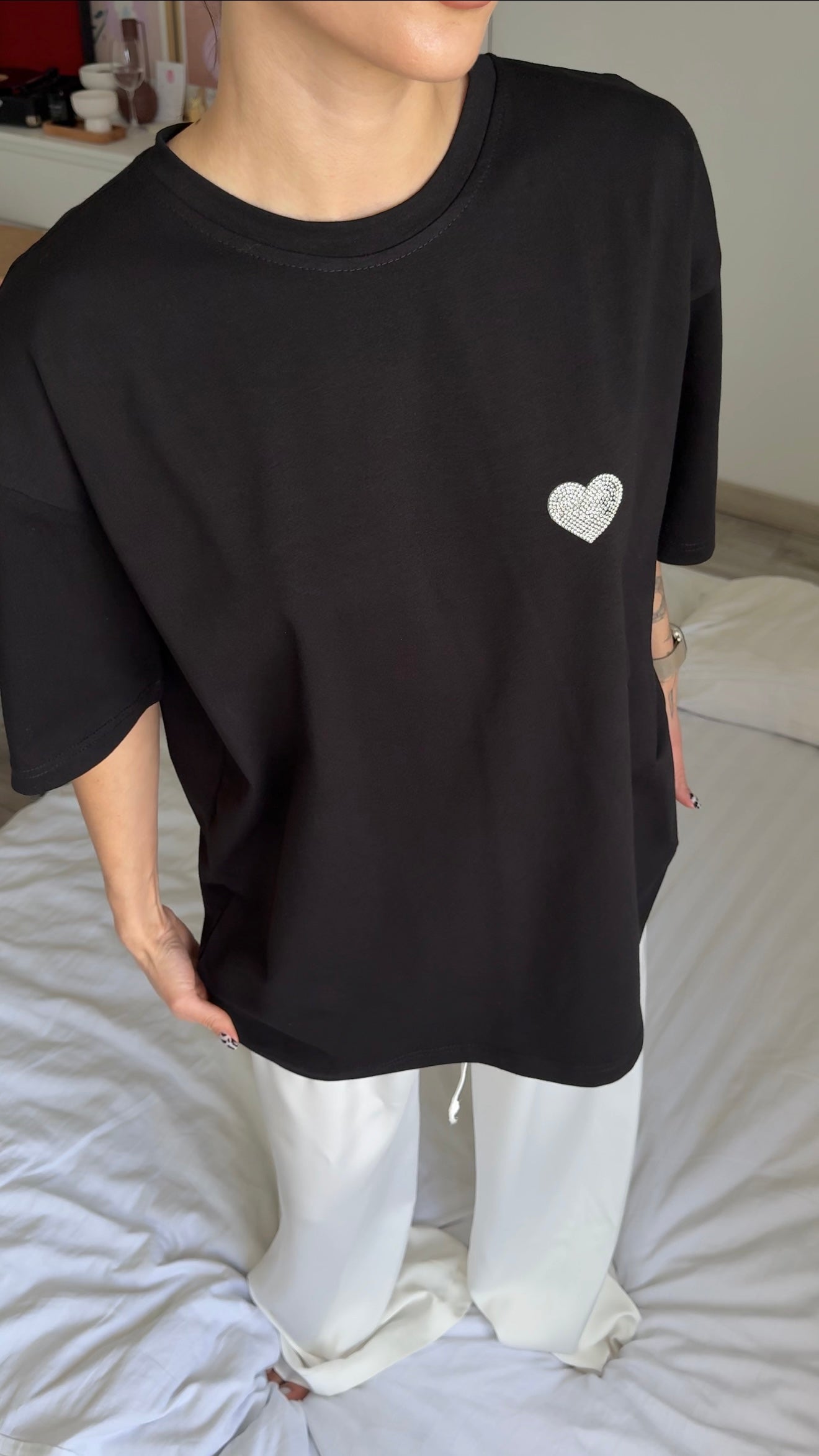 Футболка з одним серденьком