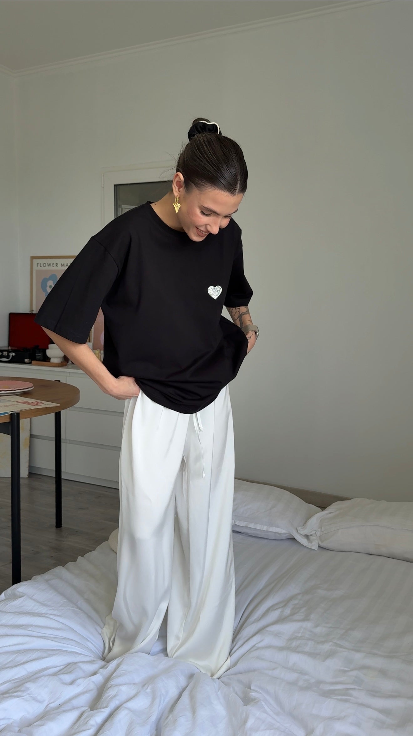 Футболка з одним серденьком