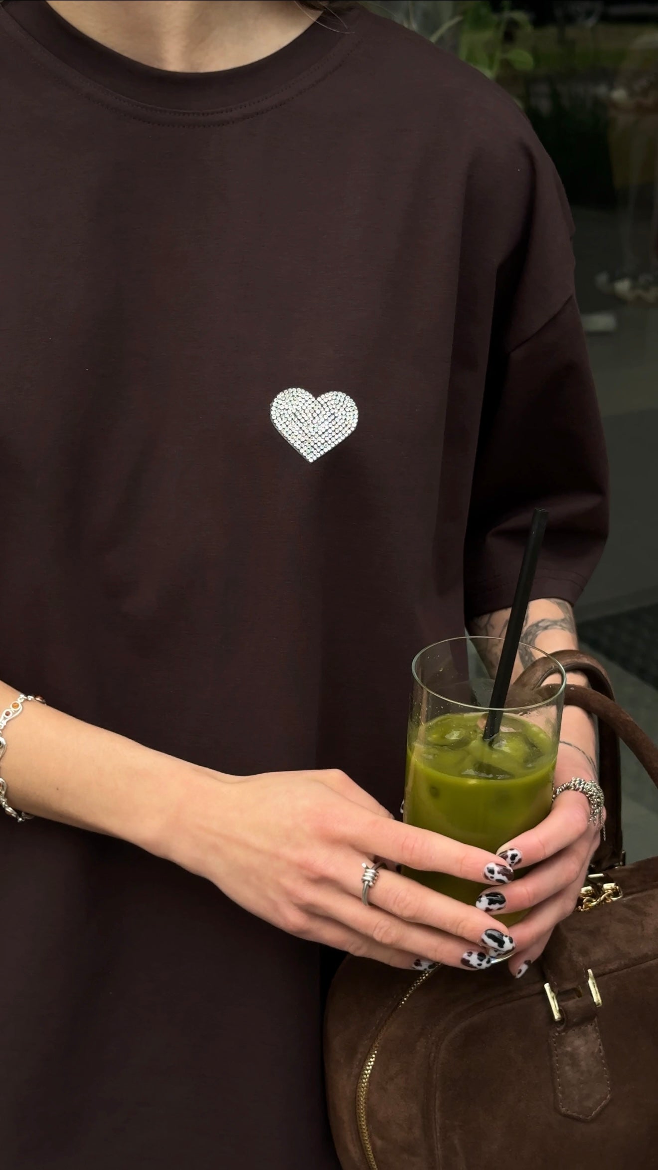 Футболка з одним серденьком