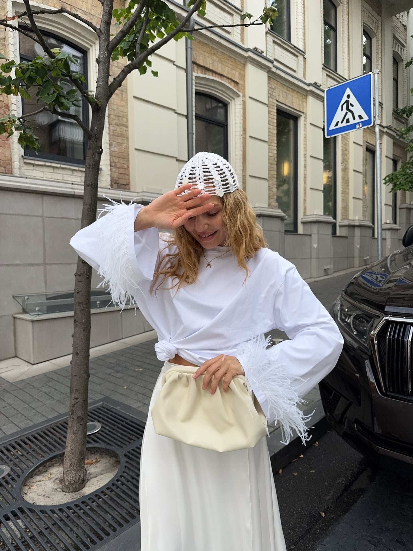 Спідниця сатинова максі на запах