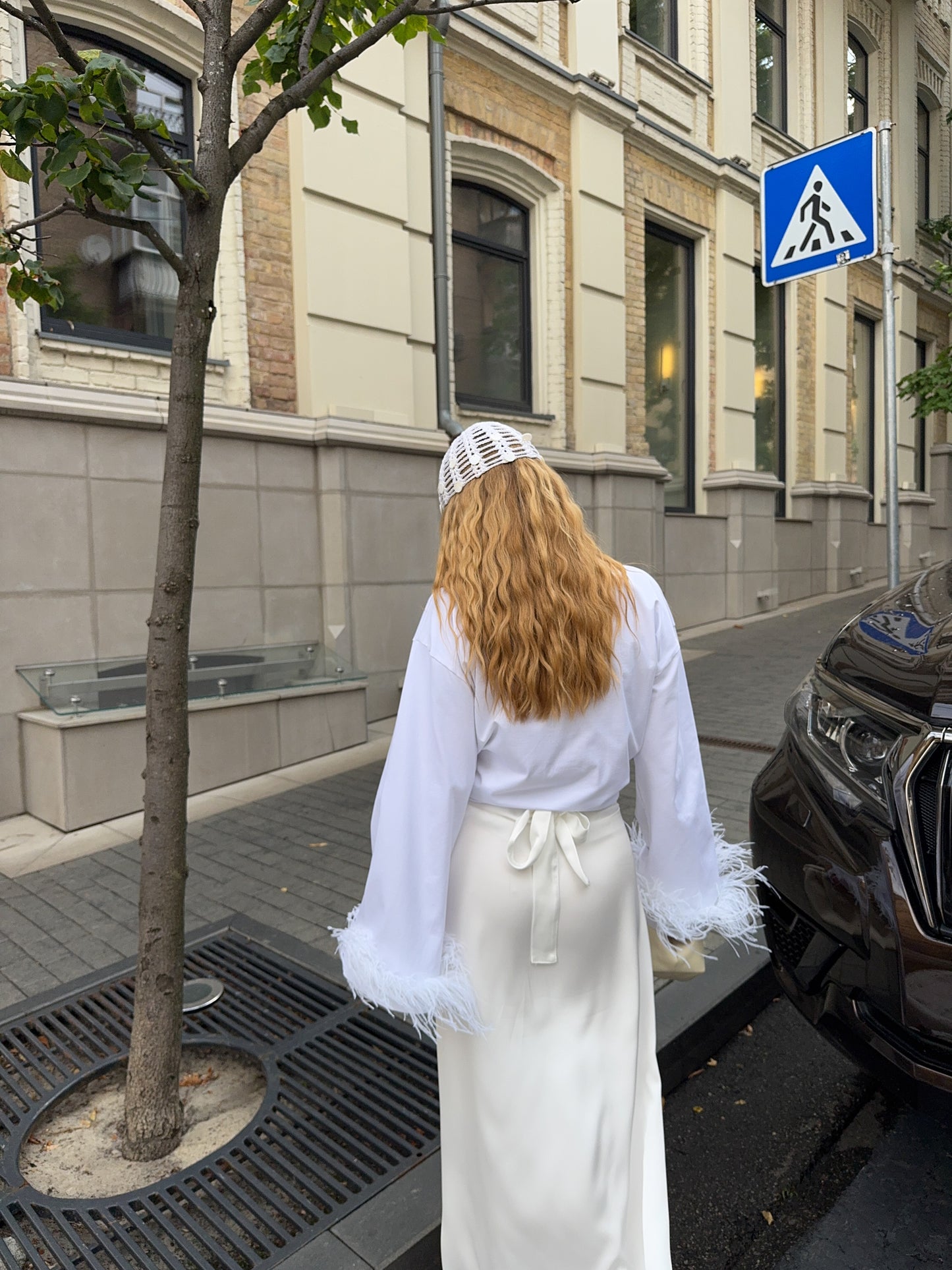 Спідниця сатинова максі на запах