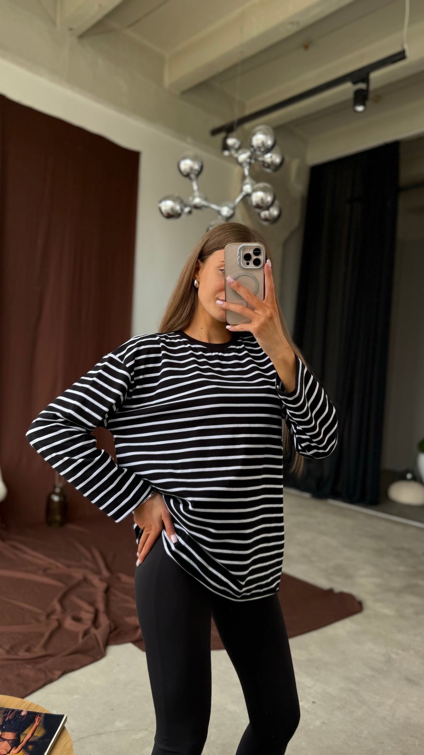 Лонгслів оверсайз базовий