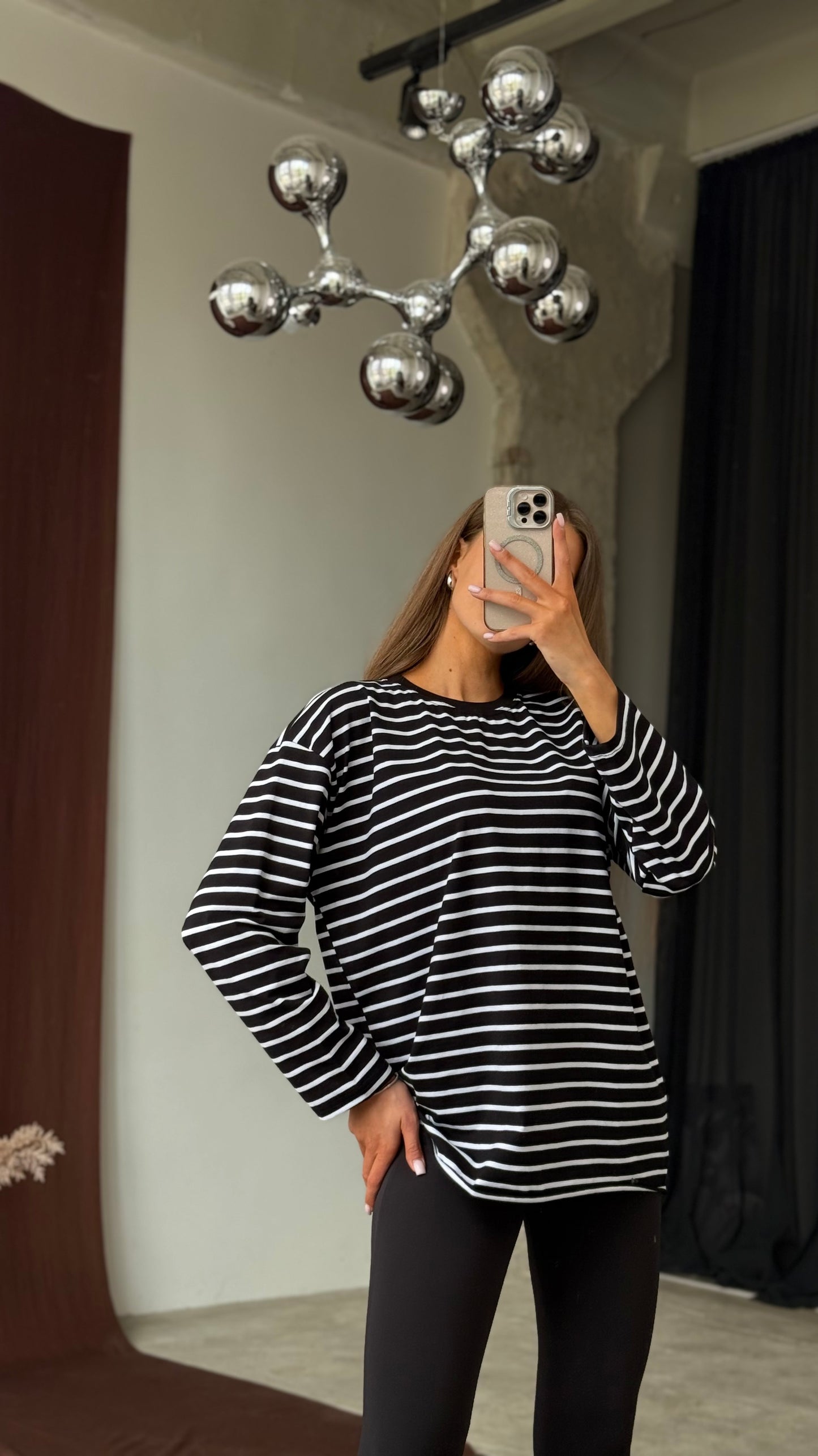 Лонгслів оверсайз базовий