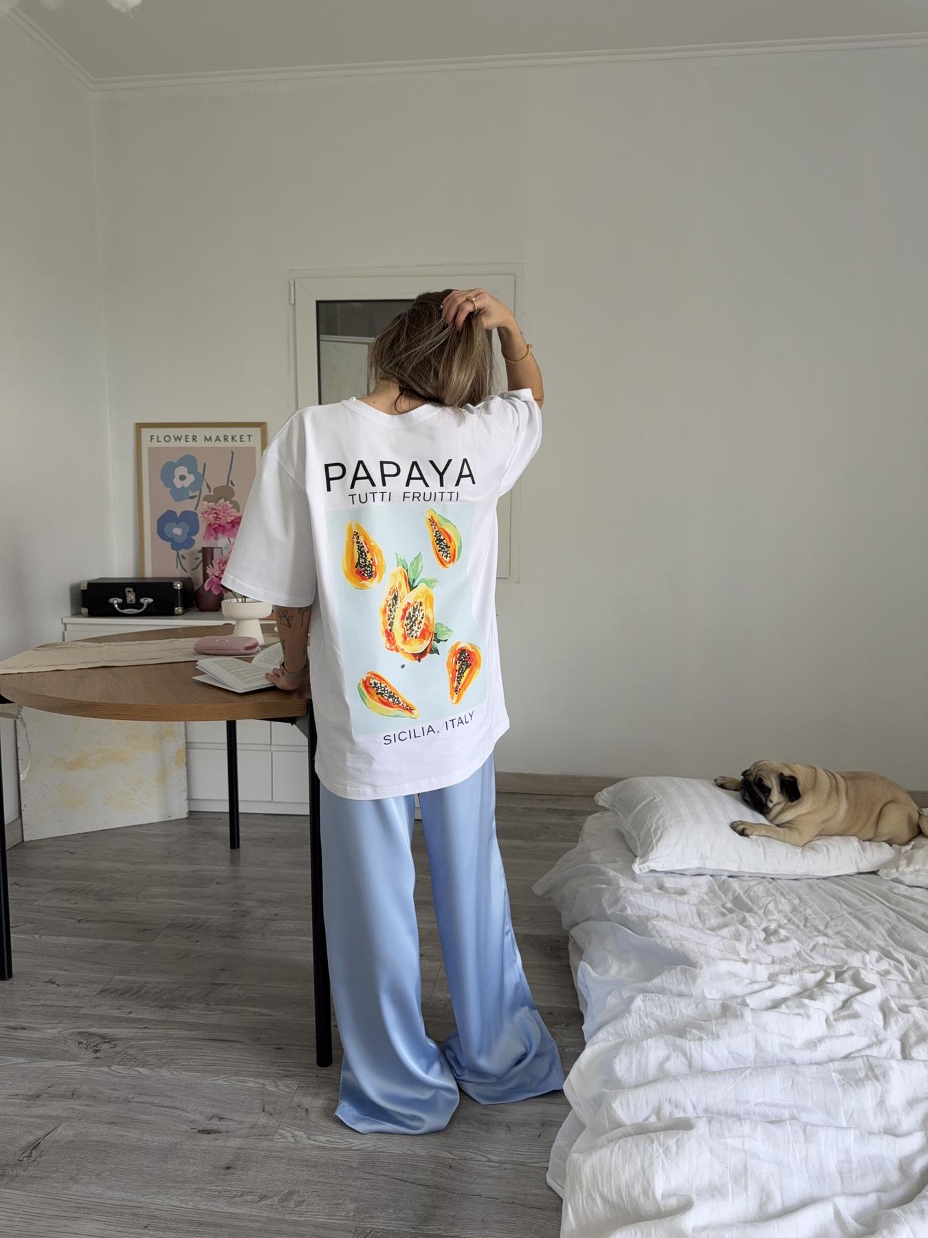 Штани  з сатину блакитний