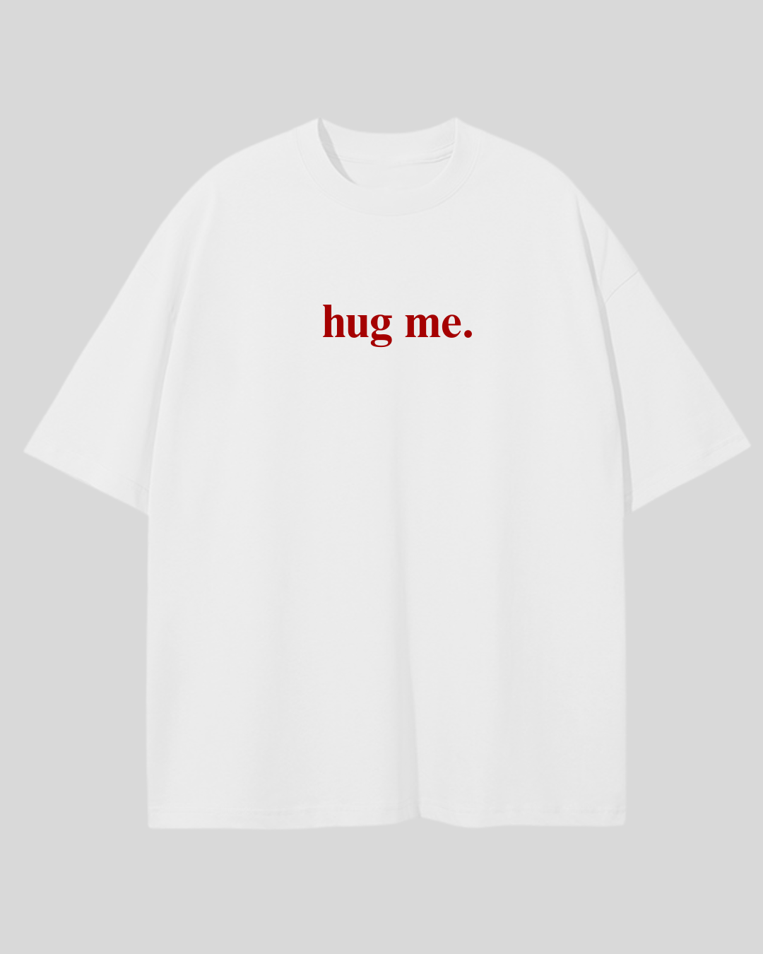 Футболка оверсайз hug me