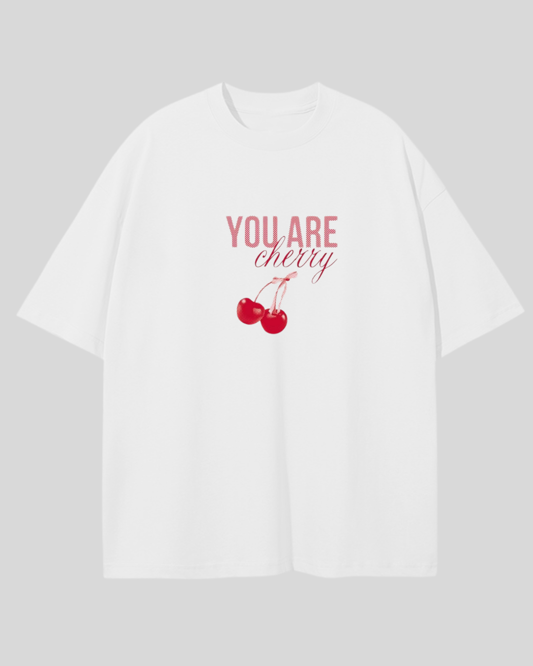 Футболка оверсайз you are cherry