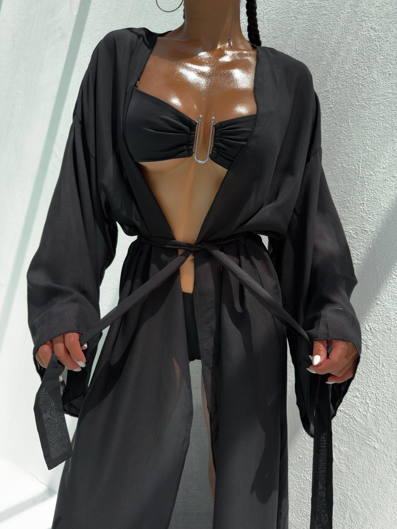 Кімоно чорний