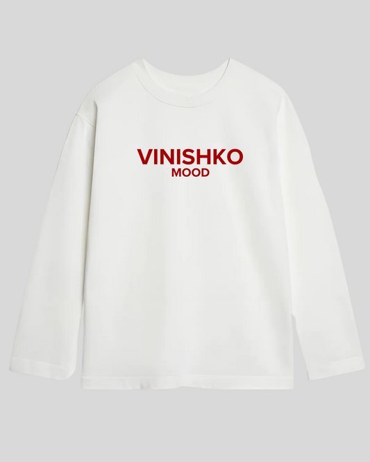 Лонг оверсайз білий vinishko mood