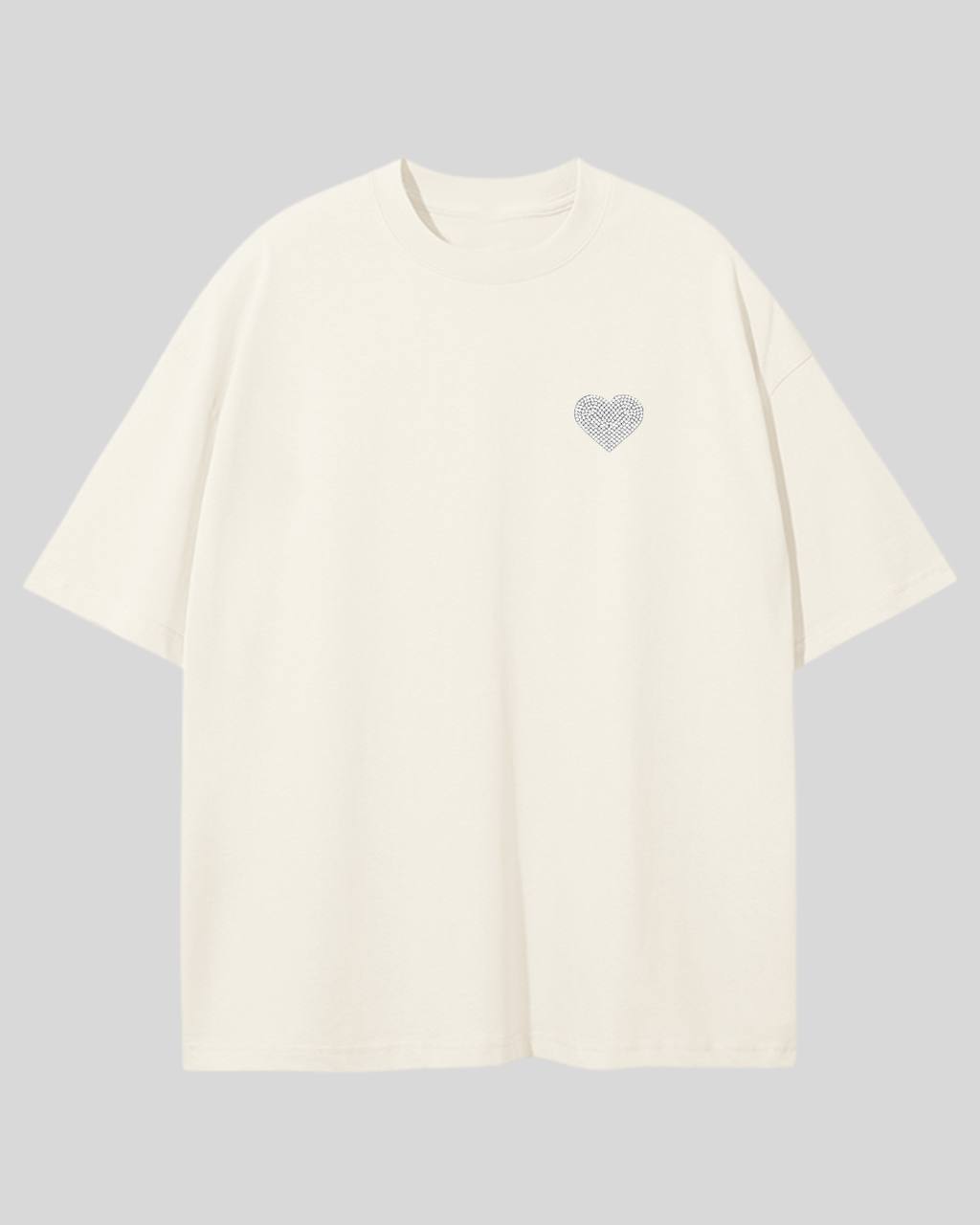 Футболка з одним серденьком