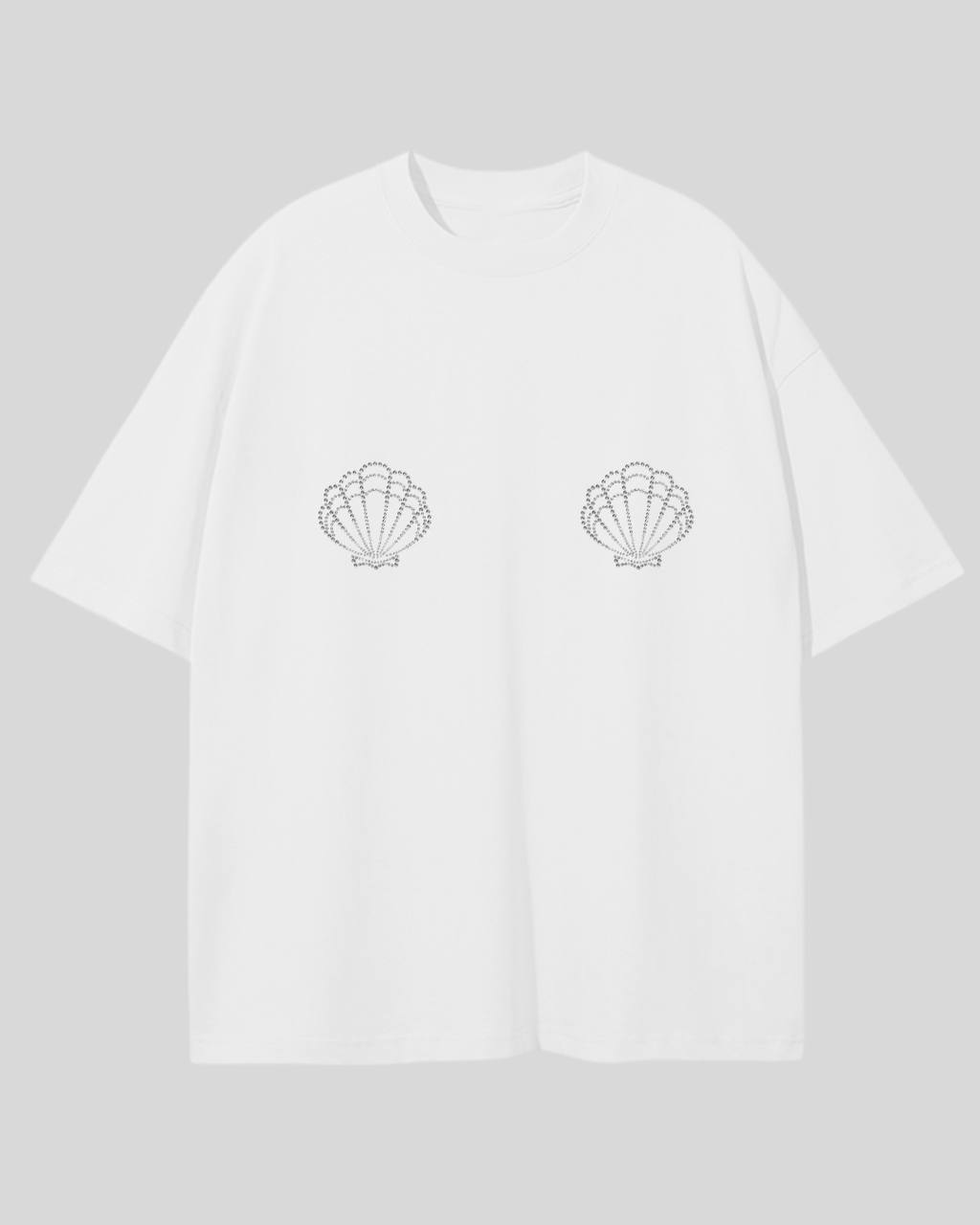 Футболка оверсайз мушлі