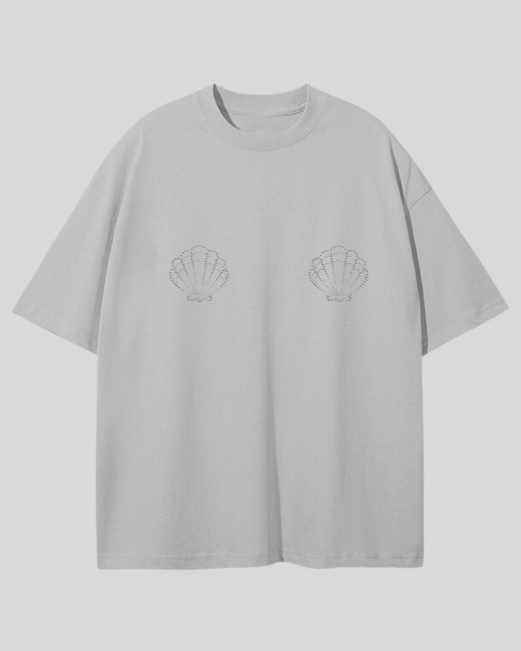 Футболка оверсайз мушлі