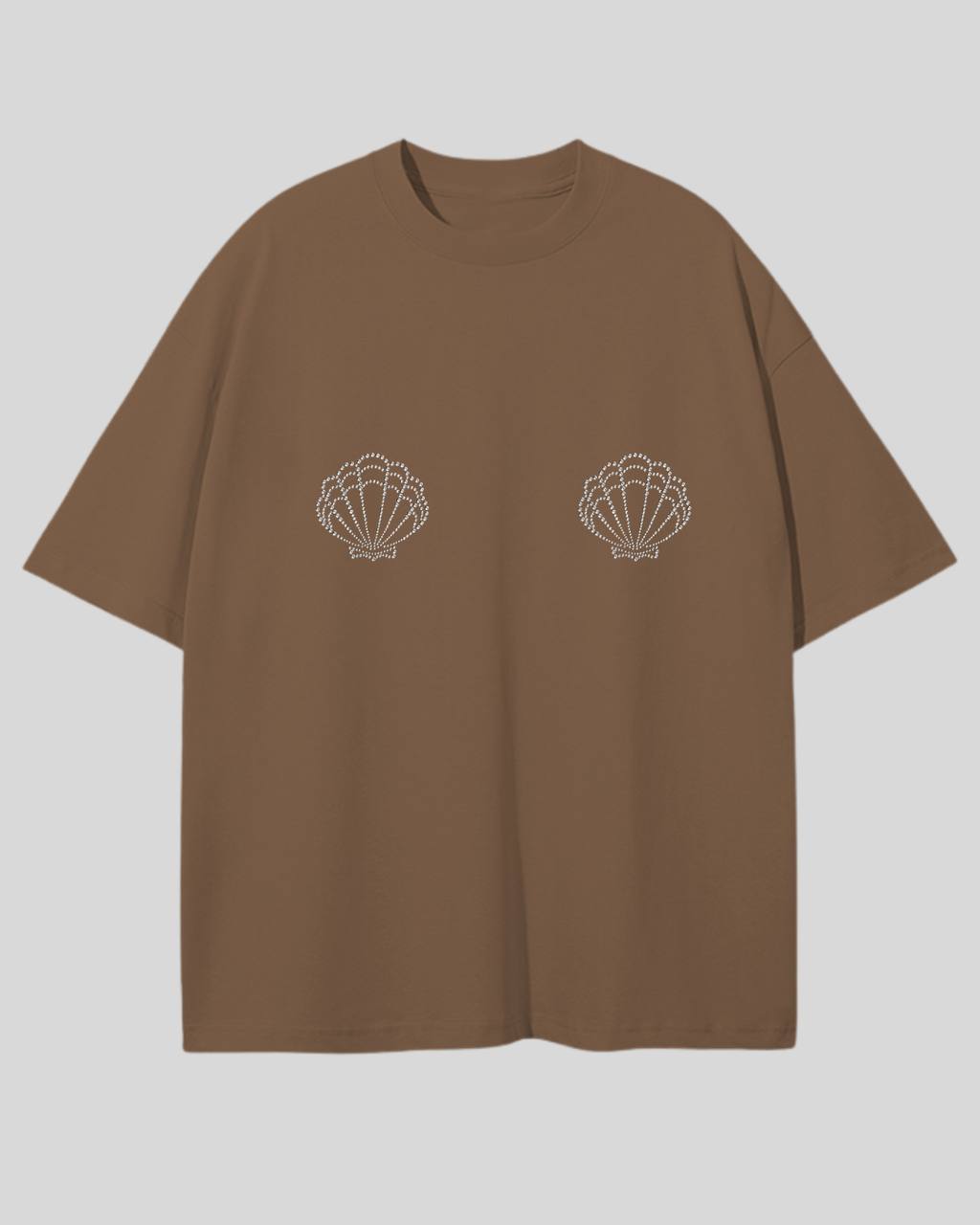 Футболка оверсайз мушлі