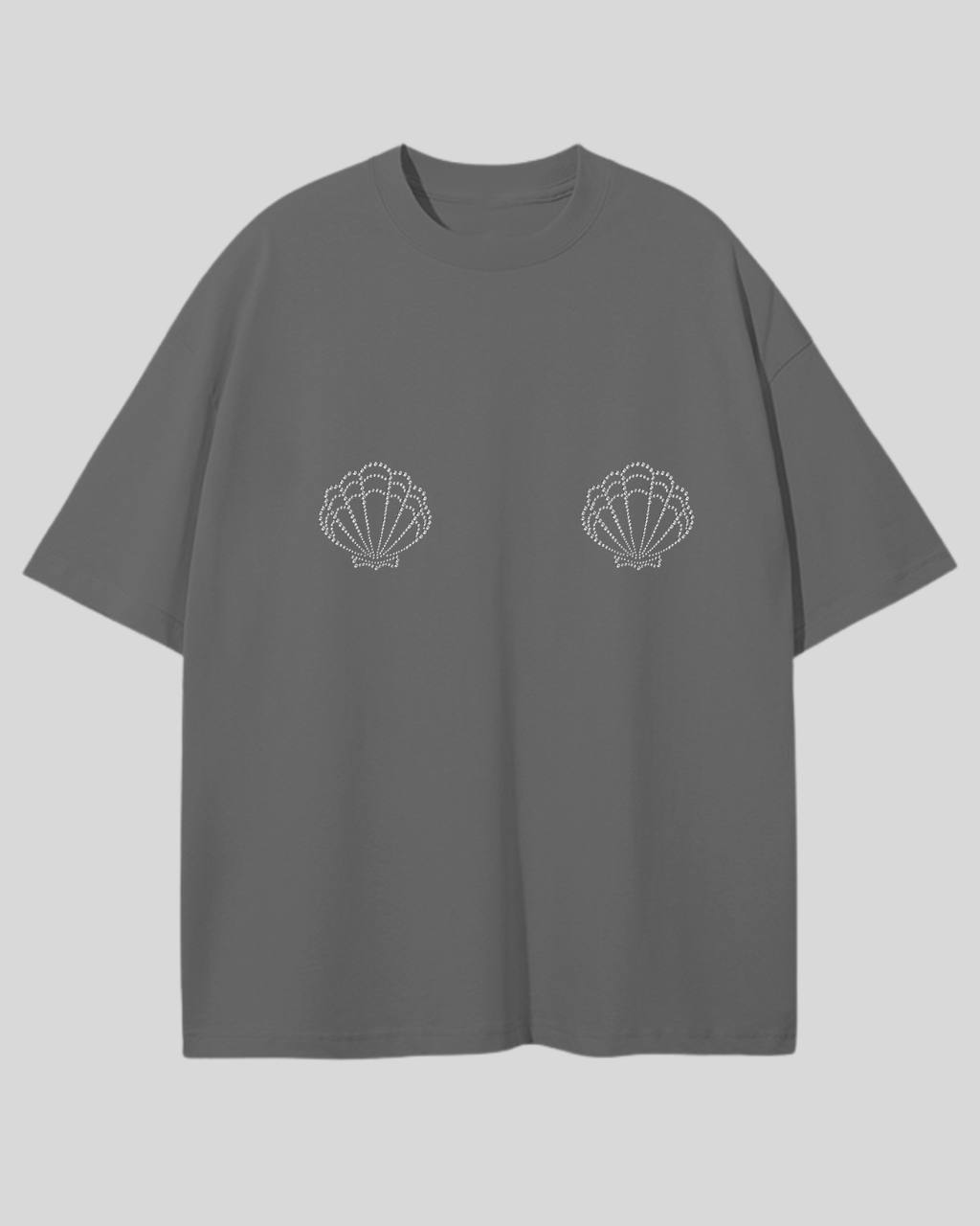 Футболка оверсайз мушлі