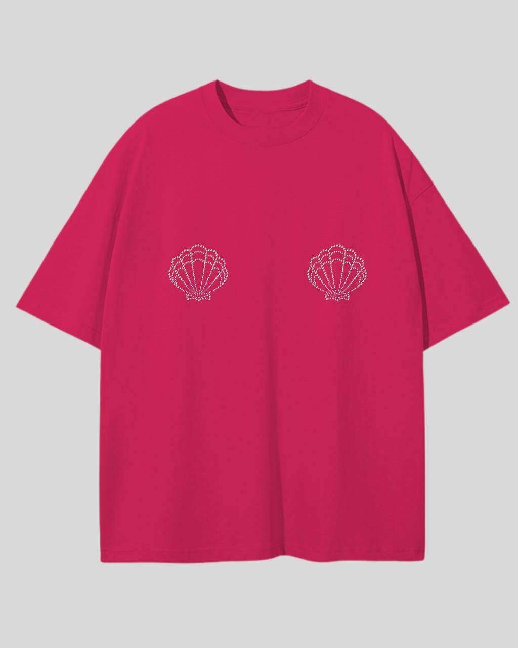 Футболка оверсайз мушлі