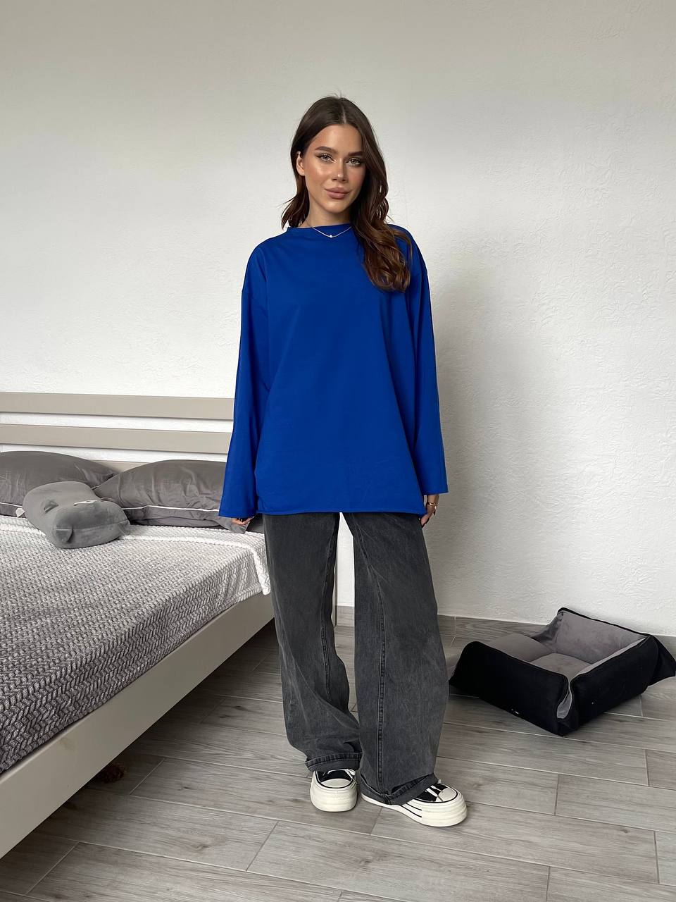 Лонгслів оверсайз базовий