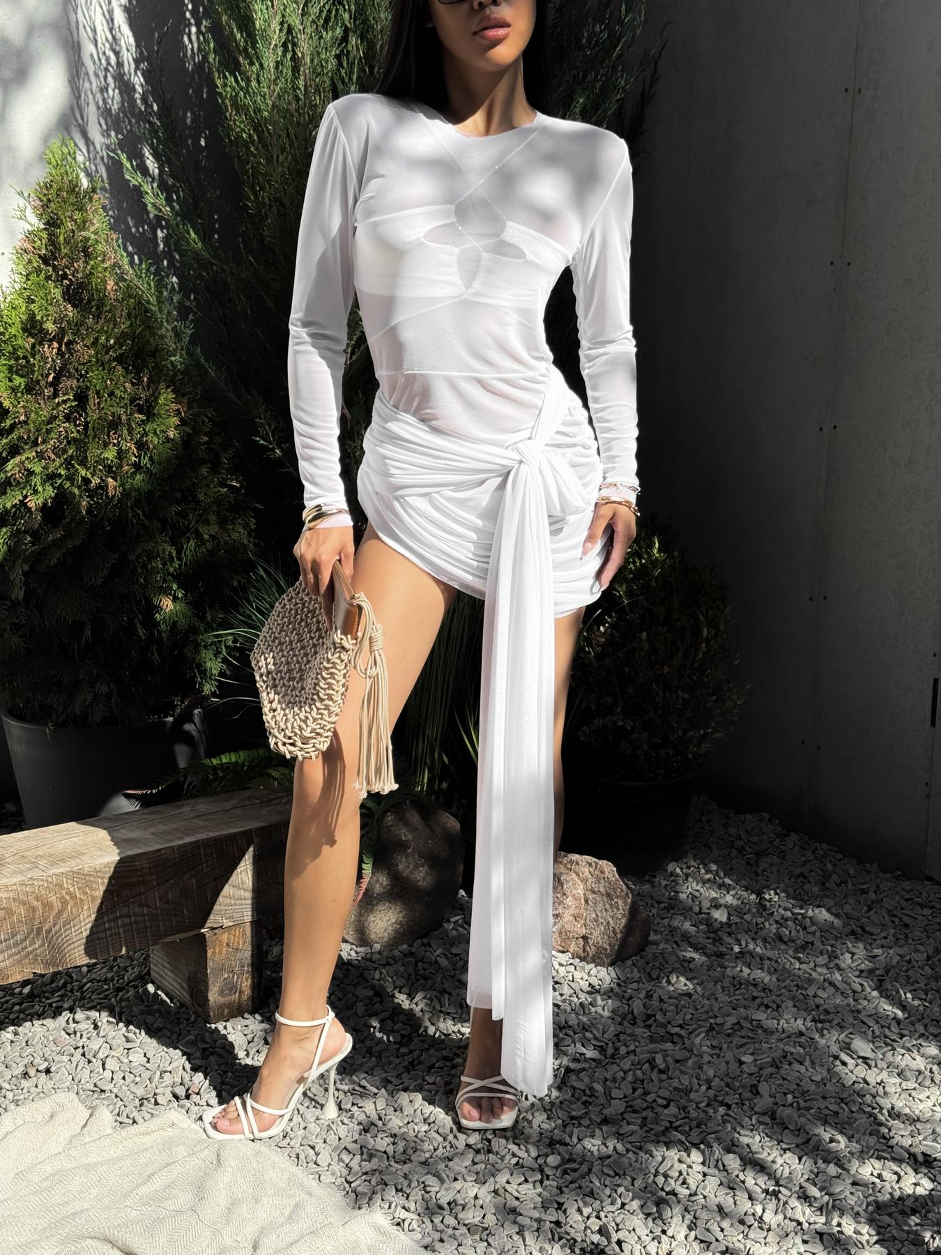 Пляжна сукня Victoria біла