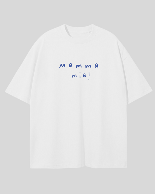 Футболка оверсайз Mamma mia