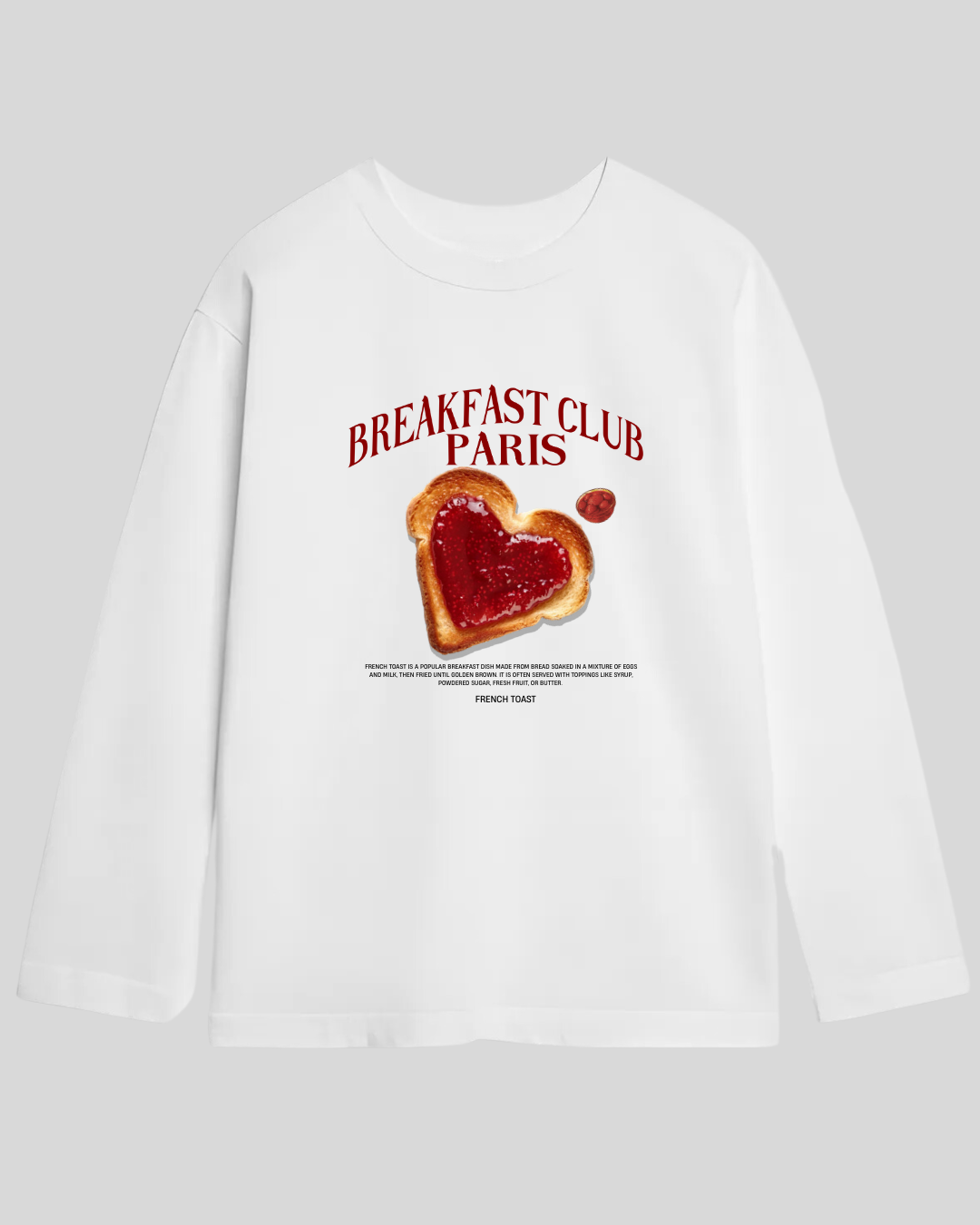 Лонг оверсайз білий paris