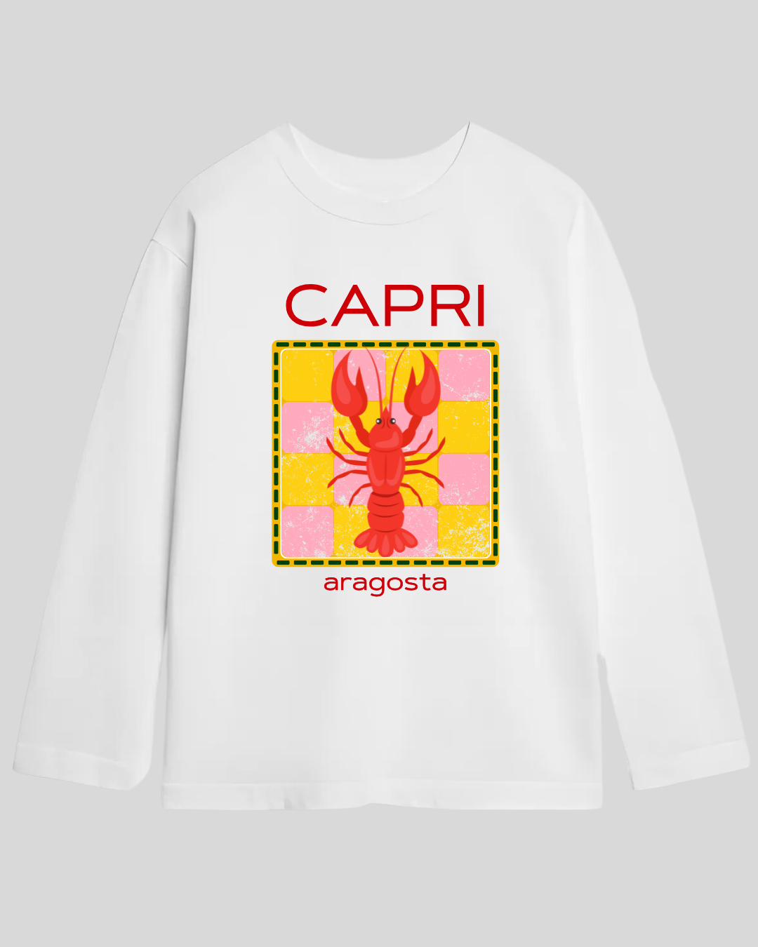 Лонг оверсайз білий capri