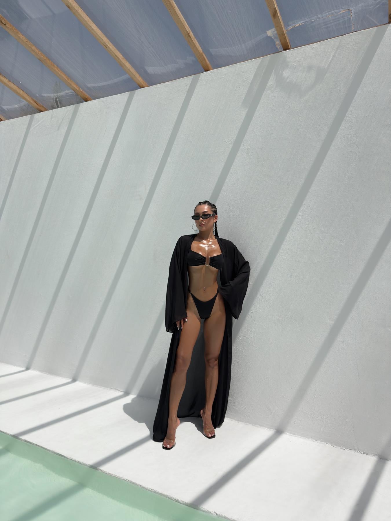 Кімоно чорний