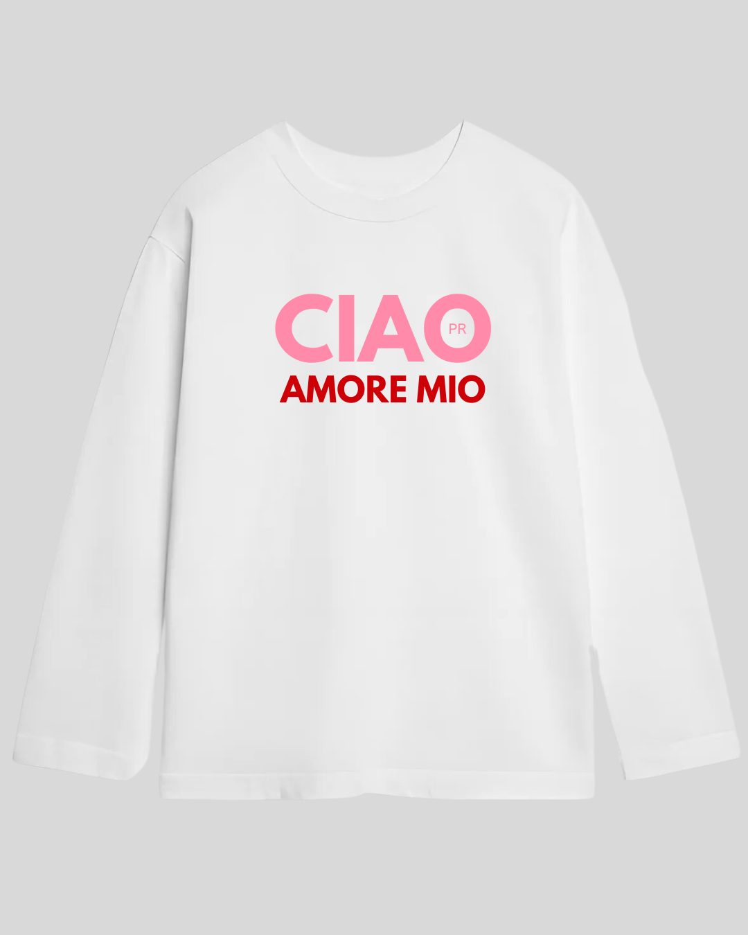 Лонг оверсайз білий ciao