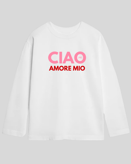 Лонг оверсайз білий ciao