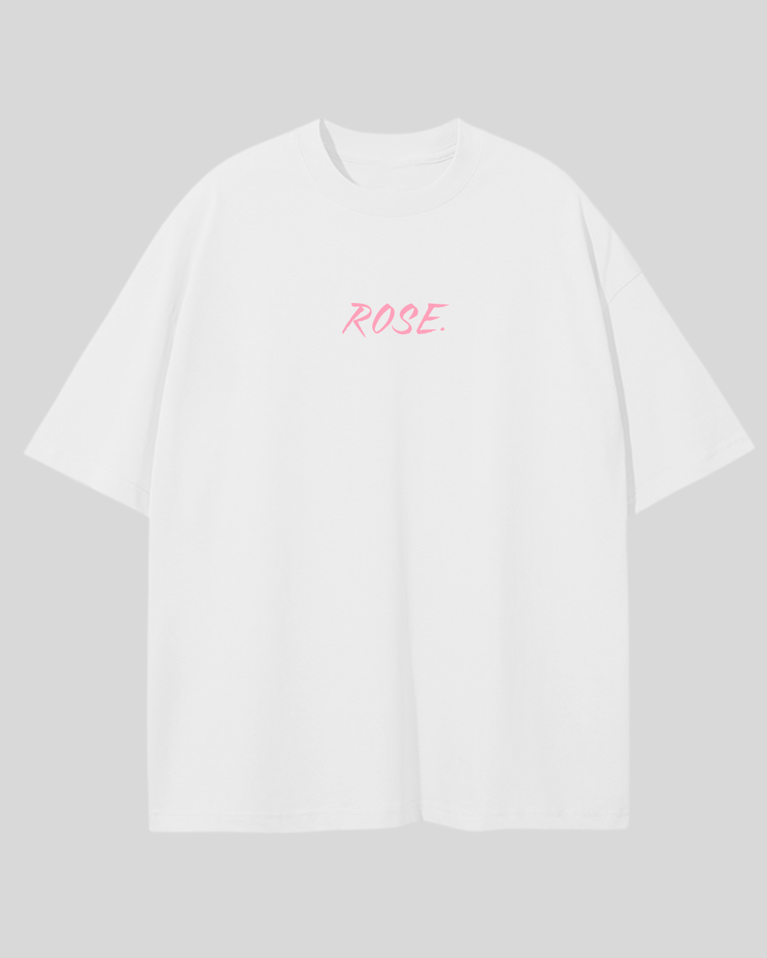 Футболка оверсайз rose