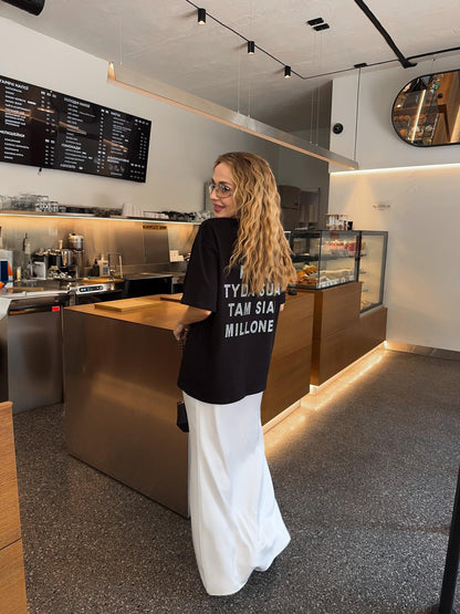 Юбка максі приталена 