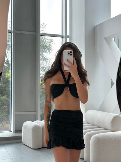 Юбка від купальника лише  Siren чорний