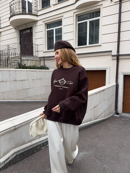 Світшот з вишивкою