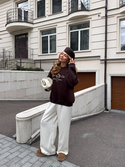 Світшот з вишивкою