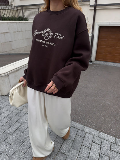 Світшот з вишивкою