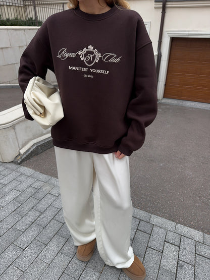 Світшот з вишивкою