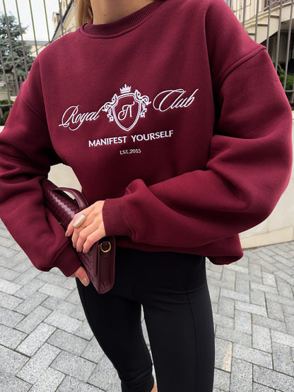 Світшот з вишивкою