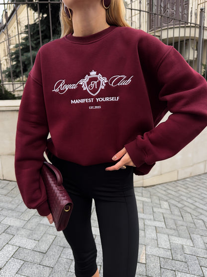 Світшот з вишивкою