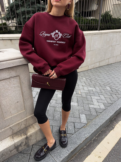 Світшот з вишивкою