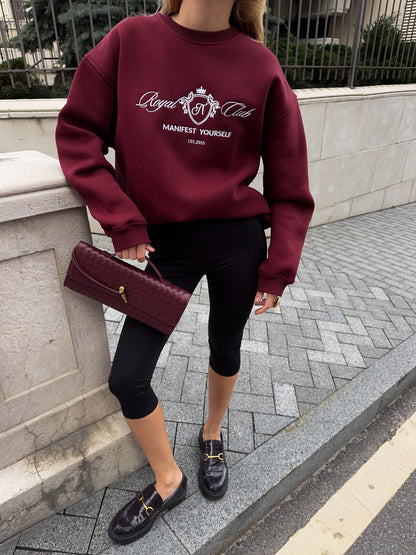 Світшот з вишивкою