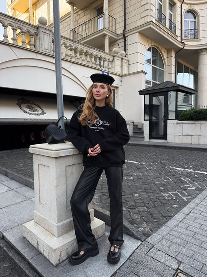 Світшот з вишивкою